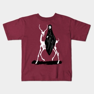 Cloaked Rider Kids T-Shirt